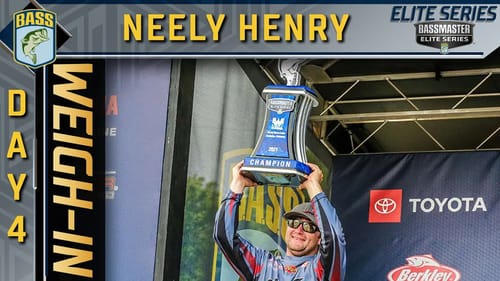 2021 Bassmaster Elite at Neely Henry Lake, AL - Day 4 Weigh-In