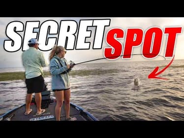 Our SECRET SPOT on Lake Okeechobee!