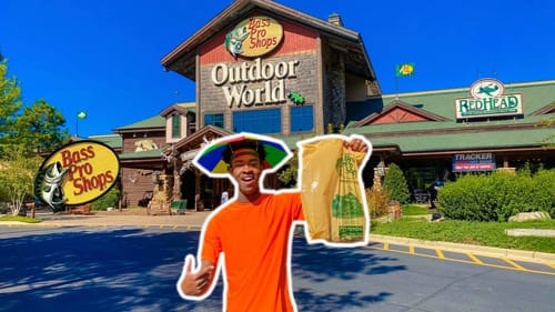 $20 Bass Pro FISHING CHALLENGE (BUDGET FISHING)