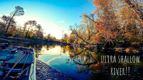 Fishing MAJOR Cold FRONT Conditions for Winter RIVER Bass!!! || Winter River Fishing