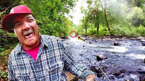 One Never Knows WHAT Is In A Creek...