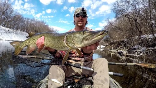 Spring Fishing For A Cold Water MONSTER!