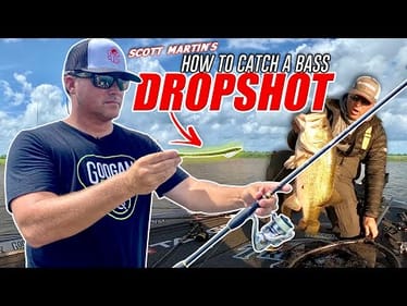 How to Catch a Bass on a Dropshot - Scott Martin