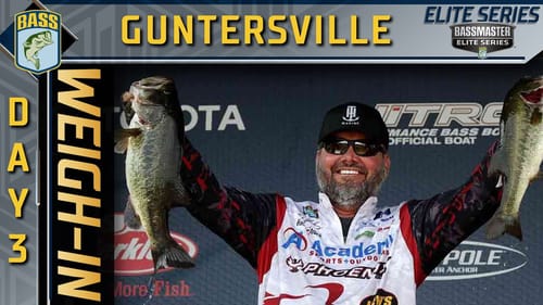 2021 Bassmaster Elite at Lake Guntersville, AL - Day 3 Weigh-In
