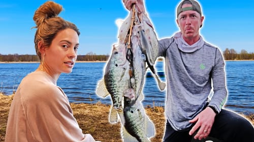 Catching Big Crappies on Hand Tied Jigs | Family Catch & Cook