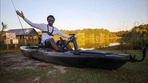My New Bass Fishing Adventure Kayak (Bonafide P127)
