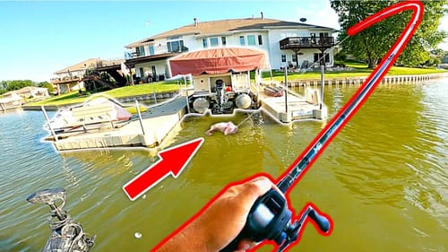 FISHING TOURNAMENT WIN!! Flipping Under Boats for BIG BASS!!