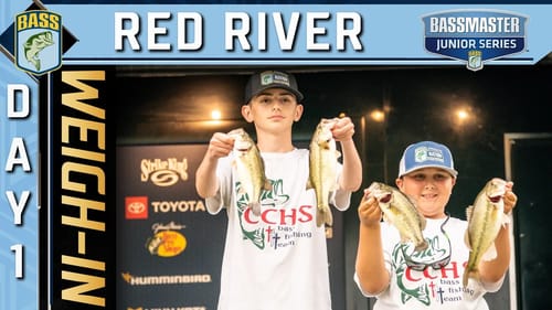Weigh-in: 2023 Bassmaster Junior Series at Red River