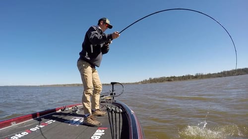 Arm Broke Bass Fishing with Ryan Swope