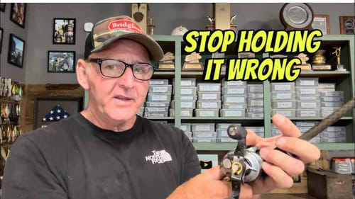The ONLY 2 Ways You Should EVER Hold Your Baitcast Reel…