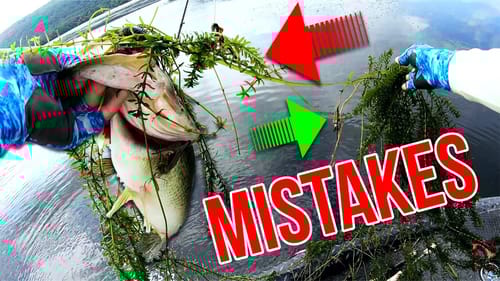 STOP Making these MISTAKES Fishing Heavy Cover