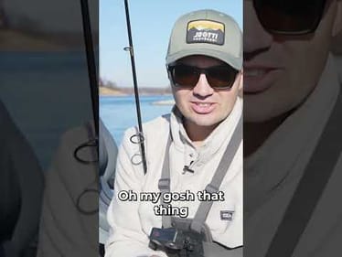 Watching this on the sonar was wild. Missed the bait, turned around, and it choked that dice bait.