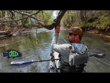 River Fishing during Epic Fish Run