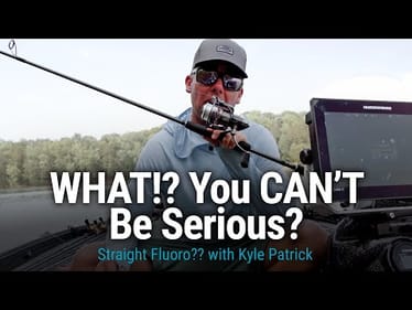 Straight FLUORO on your SPINNING Reel?!?!