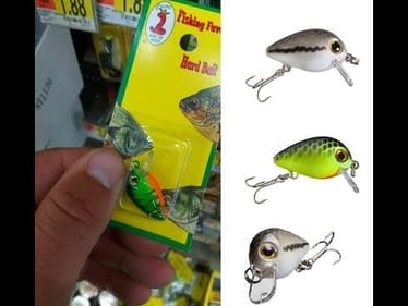 Pond Fishing with ||MICRO CRANK BAITS||