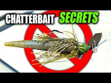 What I WISH Someone Would have told me About Fall CHATTERBAIT Fishing