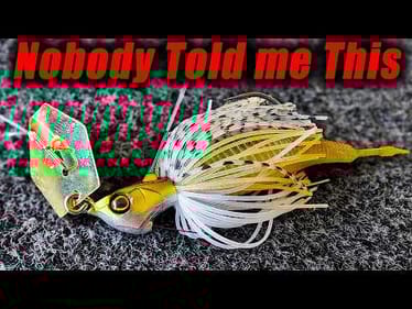I Wish I Knew THIS About Fishing CHATTERBAITS Sooner!