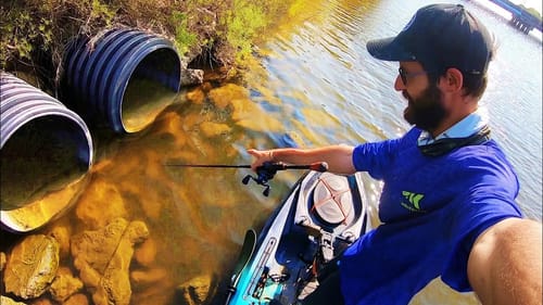 WE FOUND GIANT FISH in this HIDDEN CREEK!! (NEW PB)