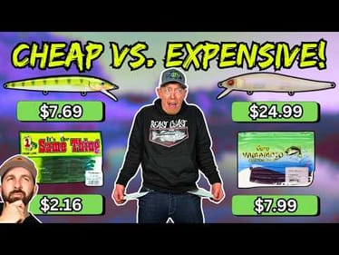 We Bought EVERY CHEAP And EXPENSIVE Version Of Our Favorite Lures!