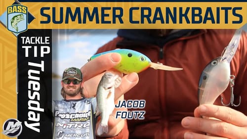 How Jacob Foutz finds summer success with two big crankbaits