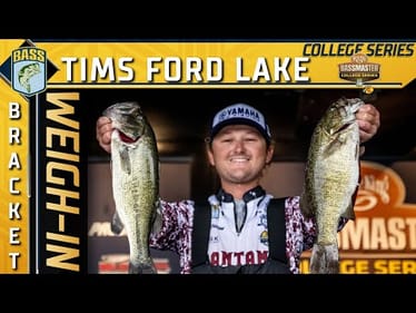COLLEGE: Day 1 Weigh-in of Classic Bracket at Tims Ford