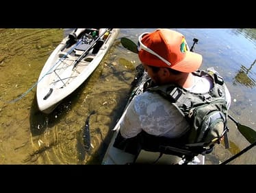 THIS BIG BASS MADE THE TRIP!!!  CRYSTAL CLEAR WATER