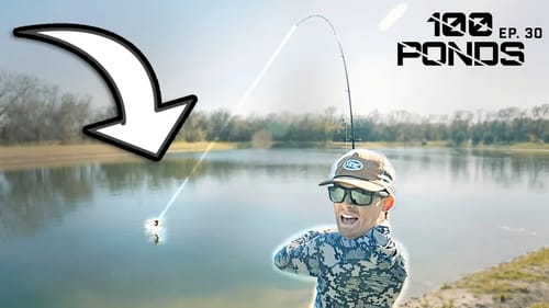 Catching A Surprise GIANT While Pond Fishing! (100 Ponds Ep. 30)
