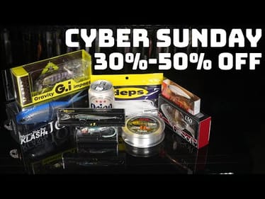 What's New This Week! Cyber Sunday Sale, Megabass And More!