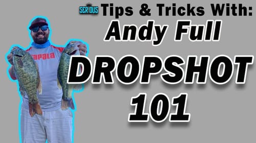DROPSHOT SETUPS 101 | Dropshot Rod and Reel Combo for Smallmouth & Largemouth Bass