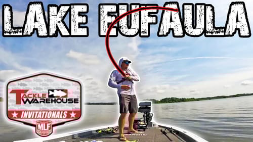 Bass Fishing LAKE EUFAULA For GIANTS! (MLF PRO INVITATIONAL VLOG DAY 1)