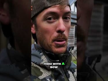 Bow Hunting Challenge: Rifle Backup Strategy #shorts