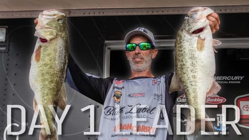 Day 1 Leader of the 2023 @MLF5official Toyota Series on Harris Chain w/ 28lbs 1oz