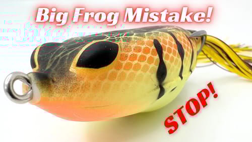 STOP Making This Frog Fishing Mistake! It’s Costing You Bass!