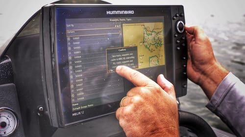 Humminbird HELIX Waypoints Backup: Step-By-Step