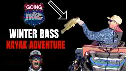 WINTER BASS KAYAK ADVENTURE!!