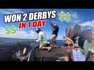 We WON 2 TOURNAMENTS in 1 DAY! (Lake Okeechobee)