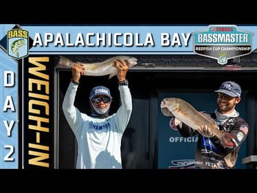 Day 2 weigh-in at 2024 Bassmaster Redfish Cup on the Apalachicola Bay