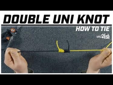 How to Tie the Double Uni Knot