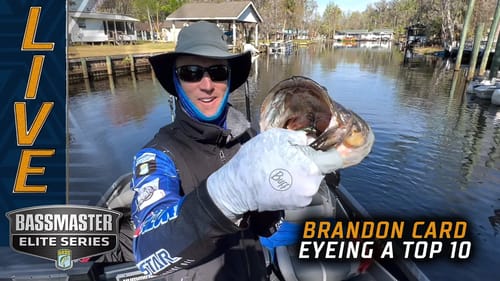 St. Johns River: Brandon Card seeking a Top 10 with this big catch