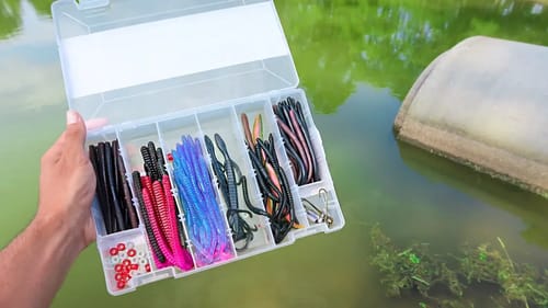 WALMART 128 Piece BUDGET Bass Fishing Kit Challenge
