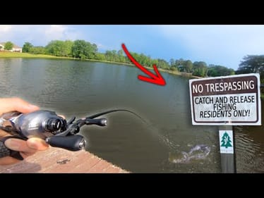 FISHING Neighborhood PONDS For SPRING BASS! (Pond hopping)