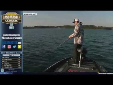 Classic 2018: Kevin VanDam lands big spotted bass