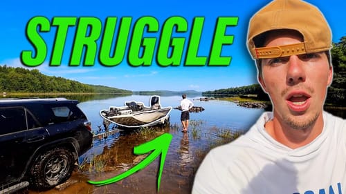 Fishing in August is TOUGH! (Backwoods Mission)