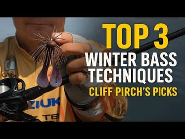 Top 3 Winter Bass Fishing Techniques | Cliff Pirch’s Proven Cold Water Baits | Bass Fishing