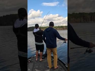 Fishing with Bassmaster Elite Series Pro!