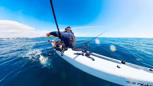 GOOD TO BE BACK! Surprise fish On The New Kayak - Summer Fishing Just Started!