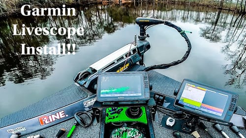 SIMPLE WAY To Install FORWARD FACING SONAR On an ALUMINUM BASS BOAT!! || Ranger RT188 Livescope