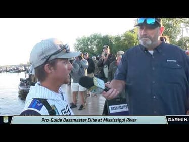2025 Progressive Bassmaster Elite Series - Day 1 - Pre-Show at Mississippi River, WI