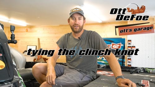 Ott’s Garage | How to tie the simplest knot in fishing