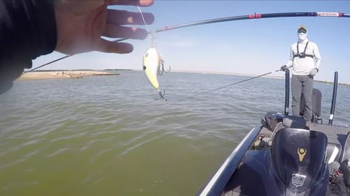 PB Bass Spits Crankbait into MY Hand!